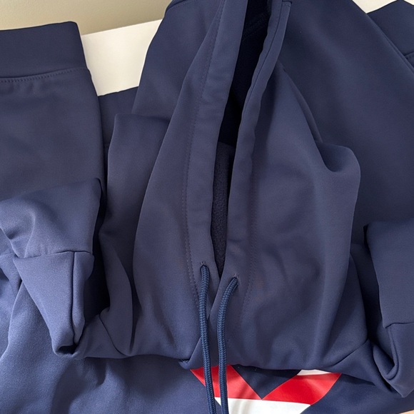 Under Armour Navy Blue Sweatshirt Patriotic - Picture 2 of 6